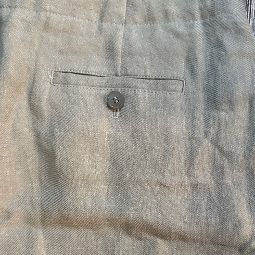 Talbots Green Cropped Ankle Pants - Picture 7 of 7